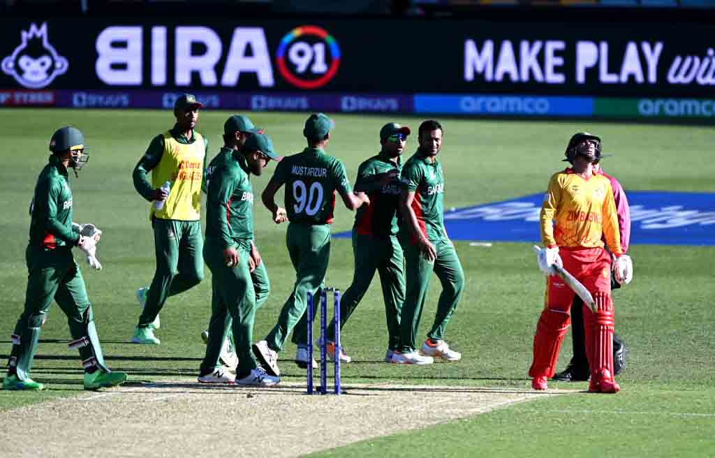 Bangladesh vs Zimbabwe : बांग्लादेश ने ज़िम्बाब्वे को 3 रनों से मैच हराया