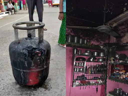 भोपाल में शॉर्ट सर्किट से लगी भीषण आग, पूरे घर का सामान जलकर हुआ खाक