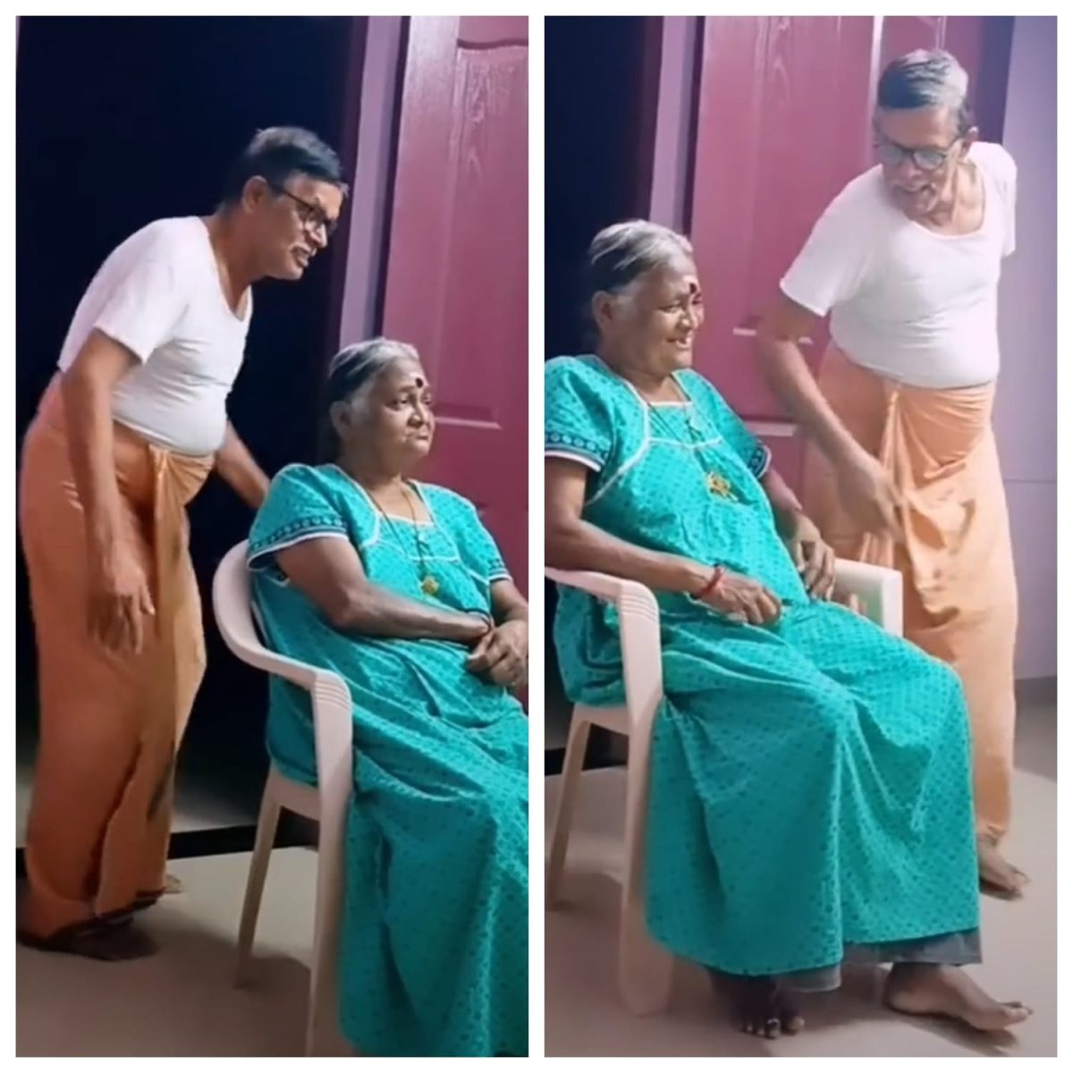 Video : उम्र 70 की दिल 17 का, बुजुर्ग शख्स ने अपनी पत्नी को मनाने के लिए लगाए ठुमके