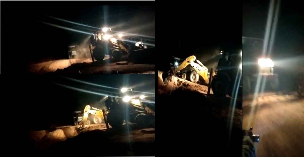 Shivpuri News : मनरेगा योजना में मजदूर की जगह जेसीबी से हो रहा काम, देखें वीडियो
