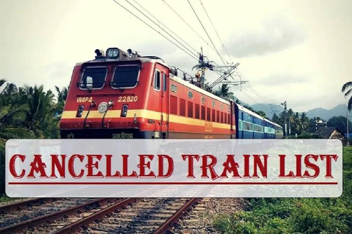 Railway train cancelled