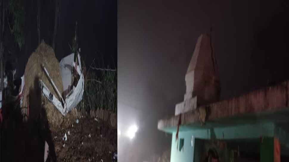MP News: रीवा में बड़ा हादसा, मंदिर के गुंबद से टकराया प्लेन, उड़े परखच्चे, पायलट की मौत, ट्रेनी घायल