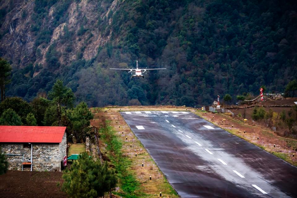Dangerous Airport In Nepal