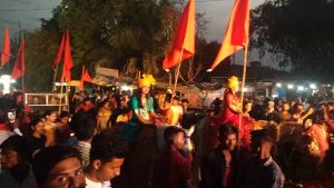Dabra News : शहर में निकाली गई भगवान श्रीराम की भव्य शोभा यात्रा, भक्तों ने जगह-जगह किया स्वागत