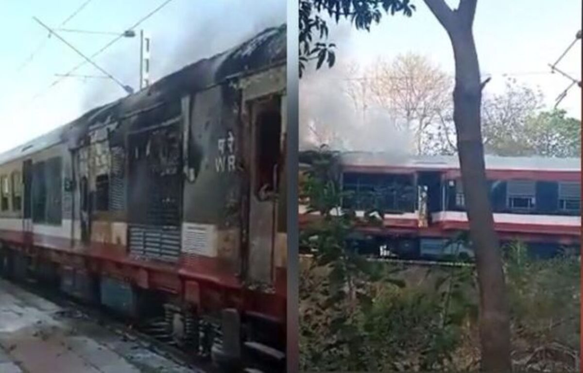 Ratlam Train Fire: रतलाम-इंदौर डेमू ट्रेन में लगी भीषण आग, धू-धू कर जल गई दो बोगियां, सभी यात्री सुरक्षित