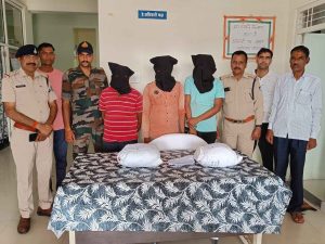 Shivpuri News : पुलिस की बड़ी कार्रवाई, अवैध गांजा की तस्करी के आरोप में जीजा-साले गिरफ्तार