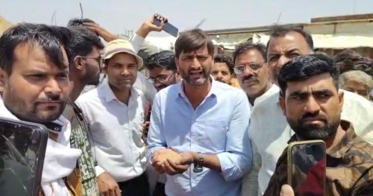 शुजालपुर : कांग्रेस विधायक कुणाल चौधरी किसानों के समर्थन में सामने आए, अधिकारियों को लगाई फटकार