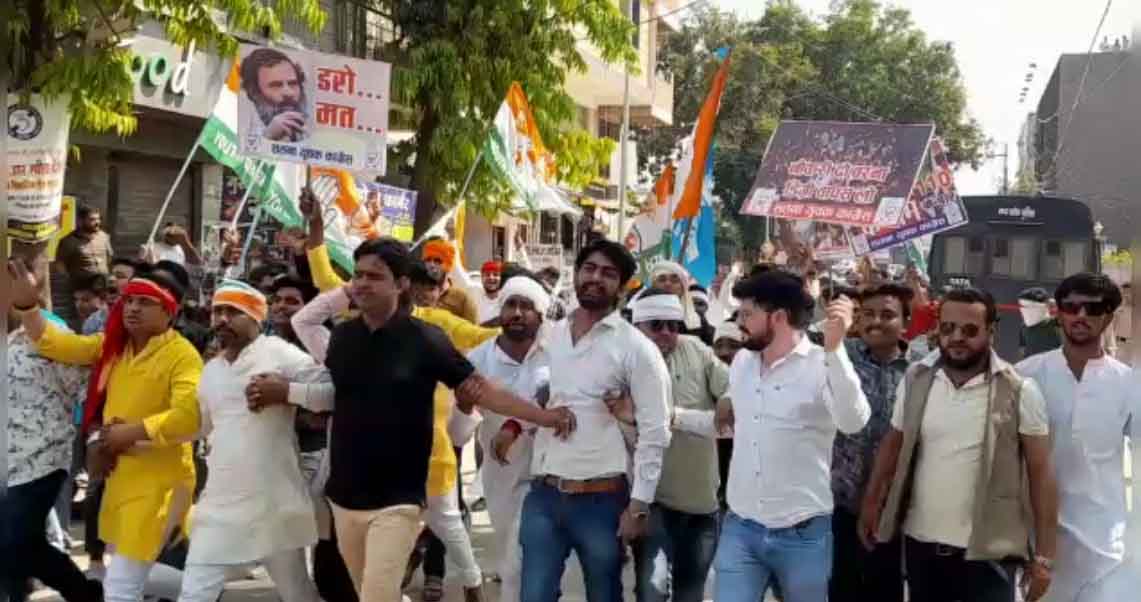 Satna News : रोजगार व बेरोजगारी भत्ता के मुद्दे पर कांग्रेस कार्यकर्ताओं ने भाजपा कार्यालय का किया घेराव, पढ़े पूरी खबर