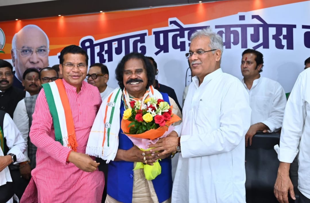 वरिष्ठ आदिवासी नेता नंद कुमार साय ने छोड़ी BJP, कांग्रेस ज्वाइन करने के बाद अटल जी के लिए कही ये बड़ी बात