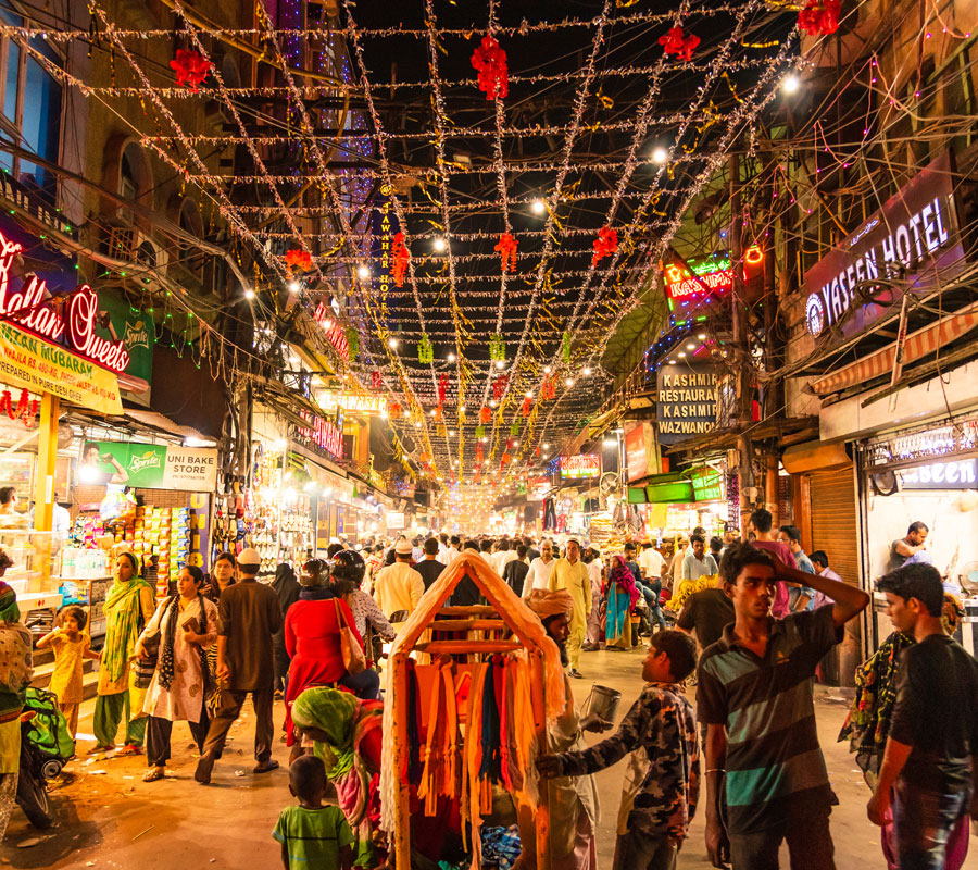Delhi Night Markets