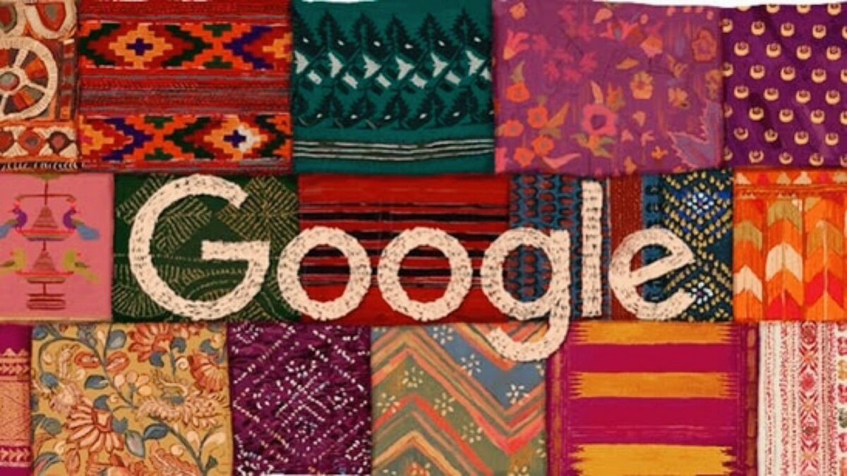 Google Doodle On Independence Day : भारत के स्वतंत्रता दिवस पर गूगल डूडल, समृद्ध वस्त्र विरासत को दर्शाया