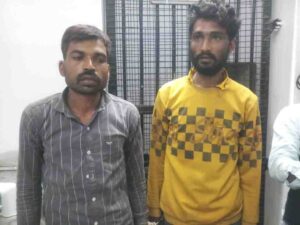 इंदौर पुलिस ने किया खुलासा, चोरी के समान के साथ दो चोर गिरफ्तार