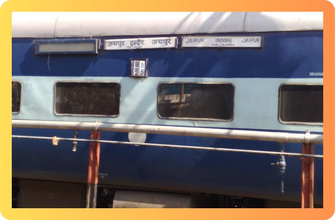 Indore-Jaipur Special Train