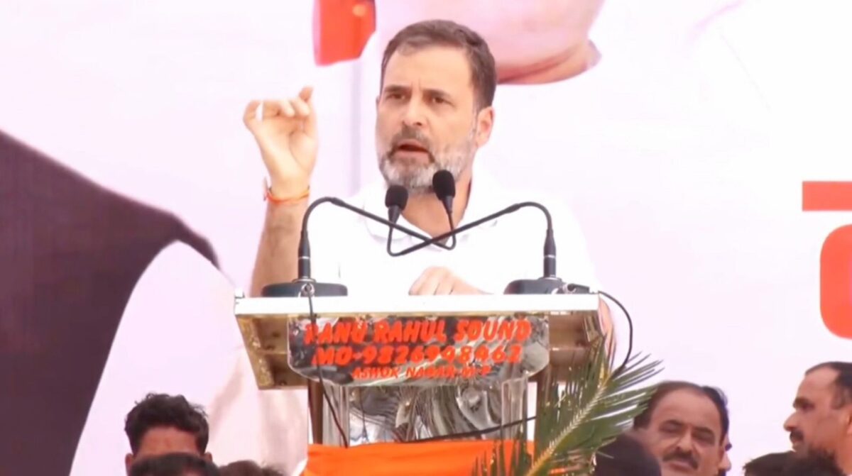 Rahul Gandhi in satna
