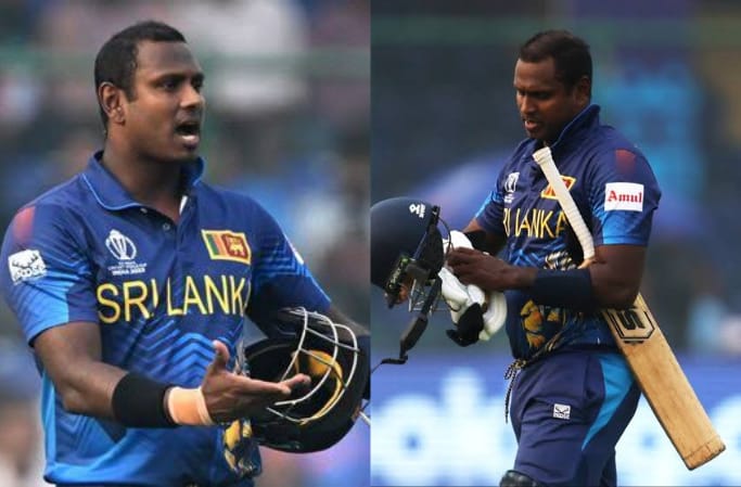 Angelo Mathews Time Out