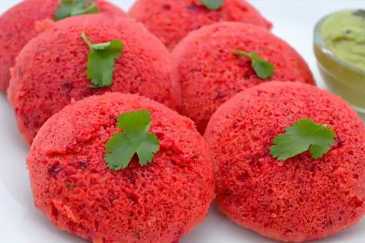 beetroot idli