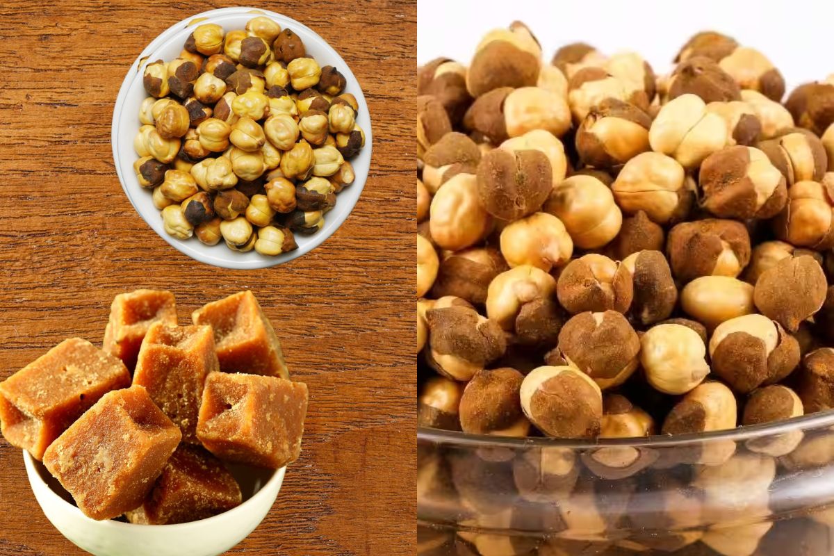 Roasted Chana And Jaggery Benefits