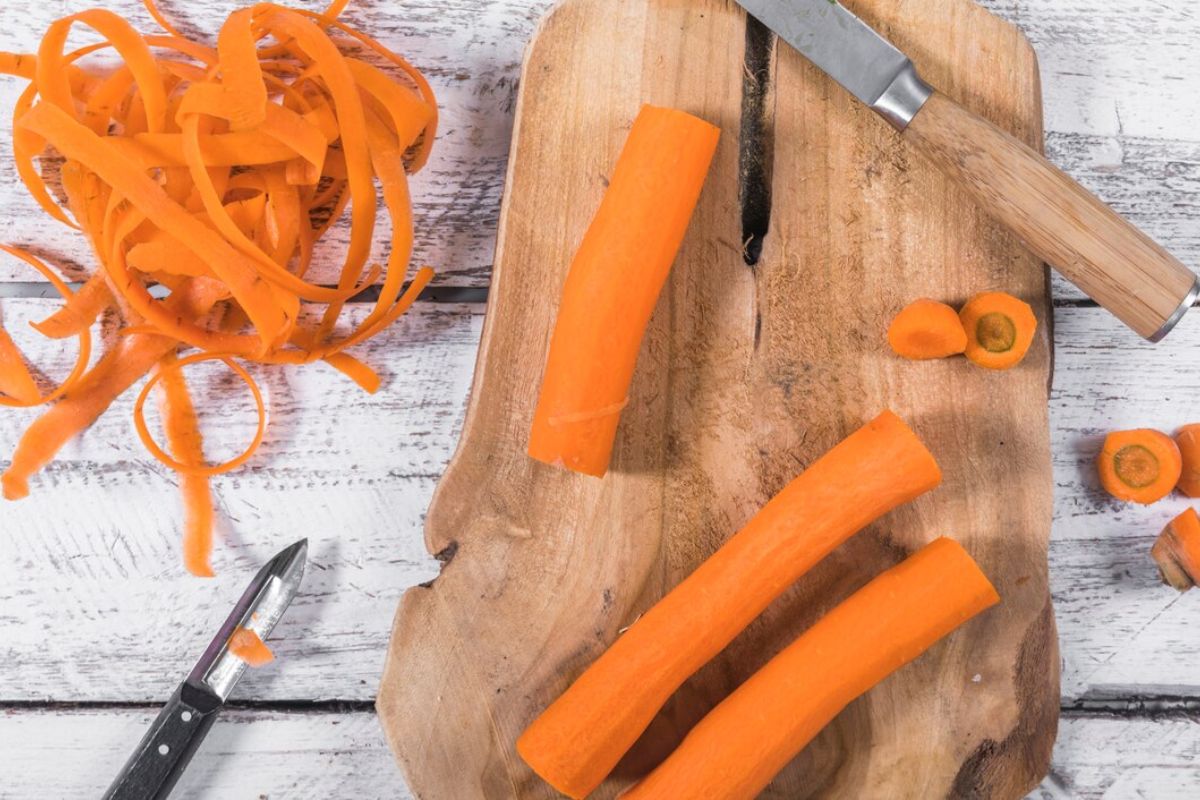 carrot peel