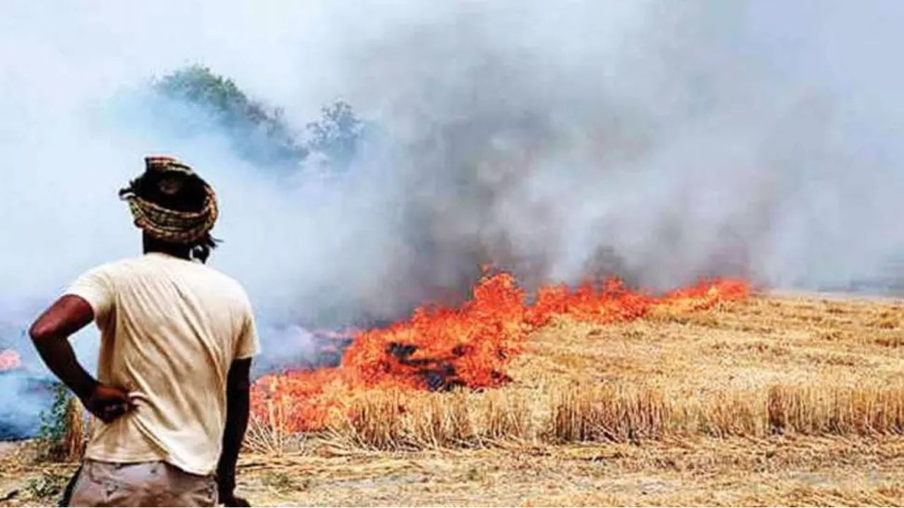 Ban on burning stubble, Gwalior News