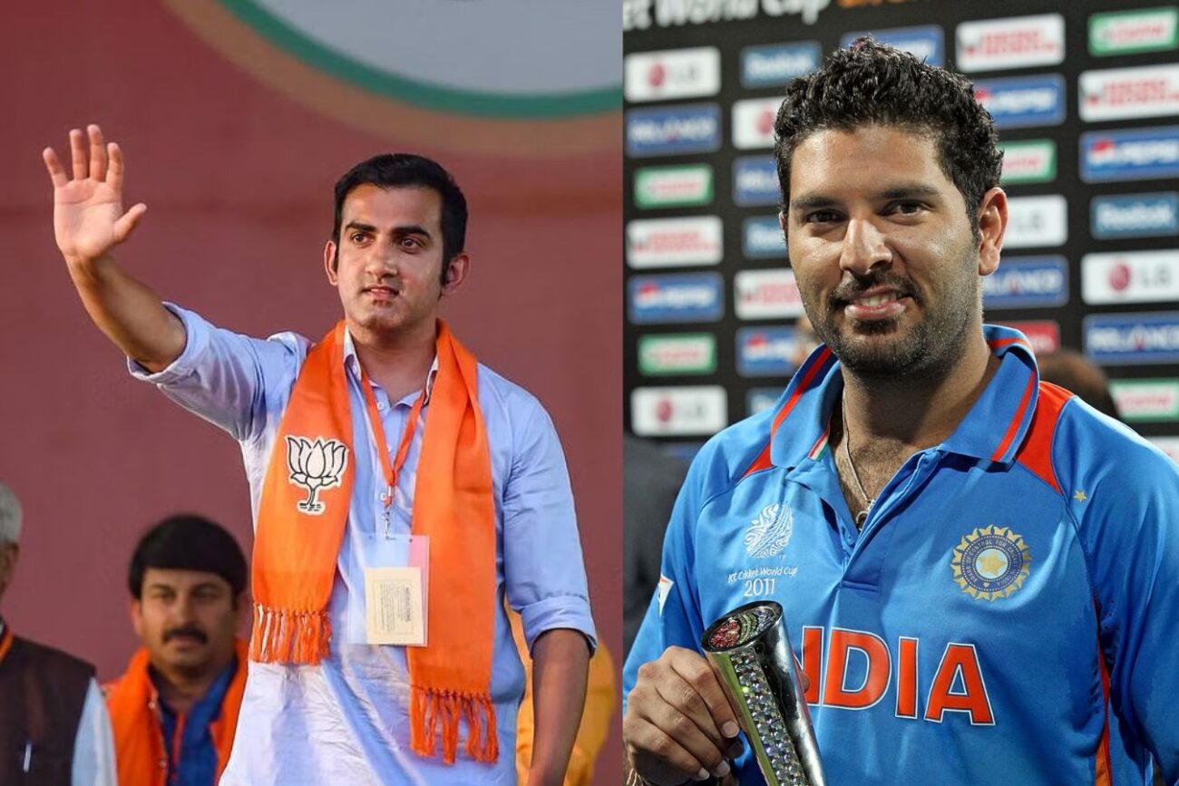 Gautam gambhir and yuvraj singh