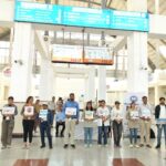 अंतर्राष्ट्रीय नर्स दिवस- रेलवे और एम्स भोपाल ने चलाया रेल, रोड सुरक्षा जागरूकता अभियान