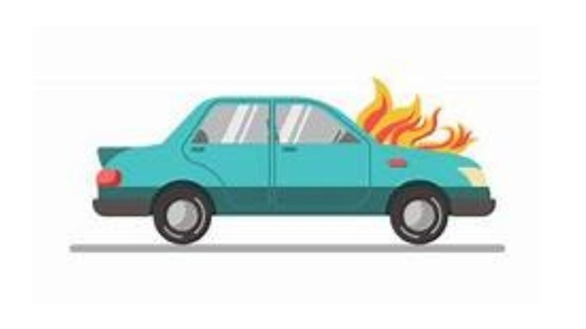 car burn