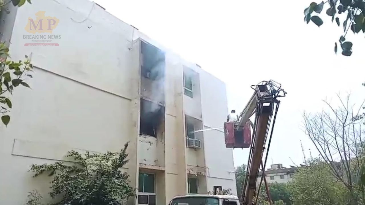 Fire in JU Gwalior