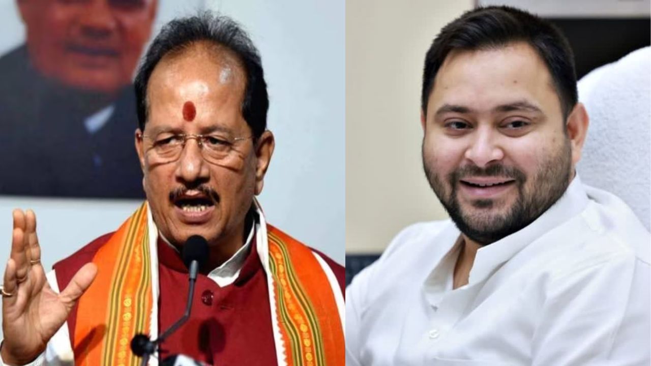 Vijay Sinha- ​​Tejashwi Yadav