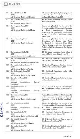 IAS Transfer : ब्यूरोक्रेसी में बड़ा फेरबदल, 25 IAS अफसरों के तबादले, 99 पीसीएस अफसर भी इधर से उधर, देखें लिस्ट