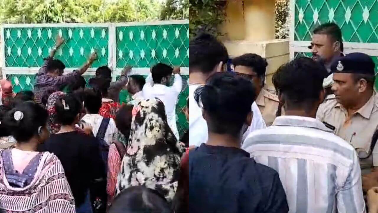 JU girl students Protest