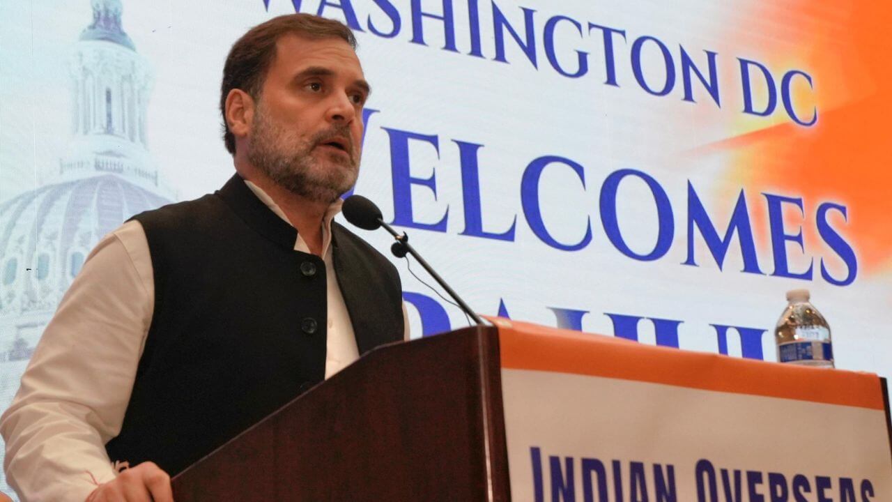 Rahul Gandhi Washington DC