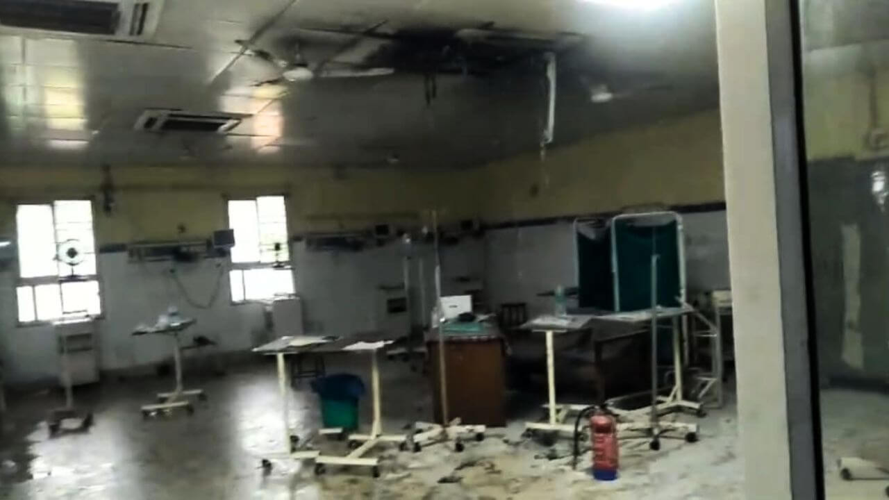 JAH Gwalior ICU Fire