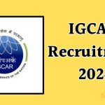 IGCAR Recruitment 2024