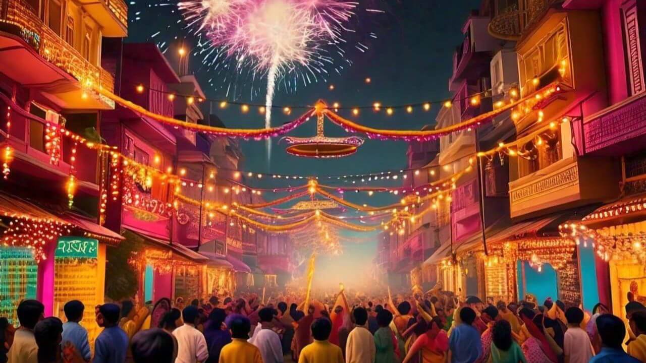 Diwali celebrations in foreign country