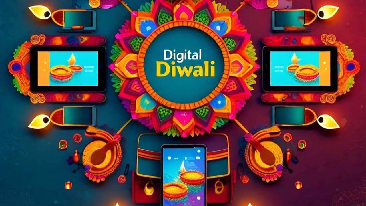 New celebration Digital Diwali