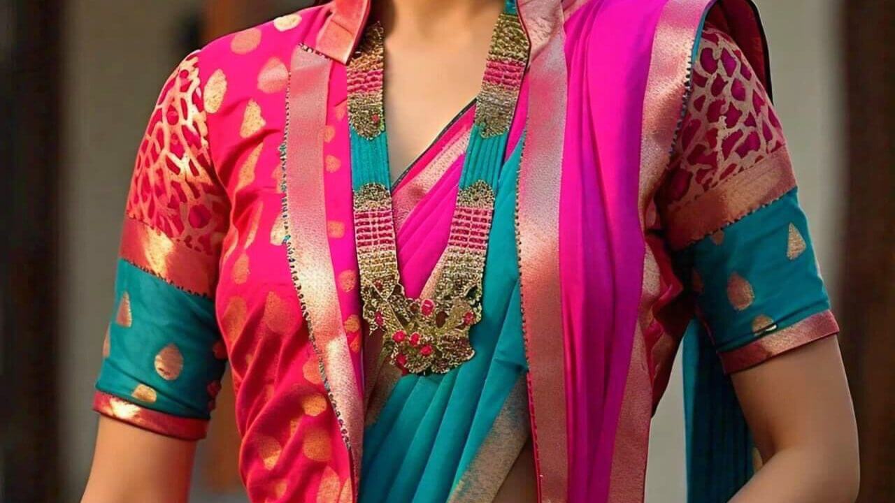 Saree Diwali Dress