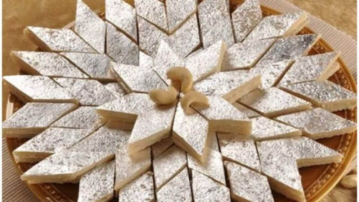 Authentic Kaju Katli