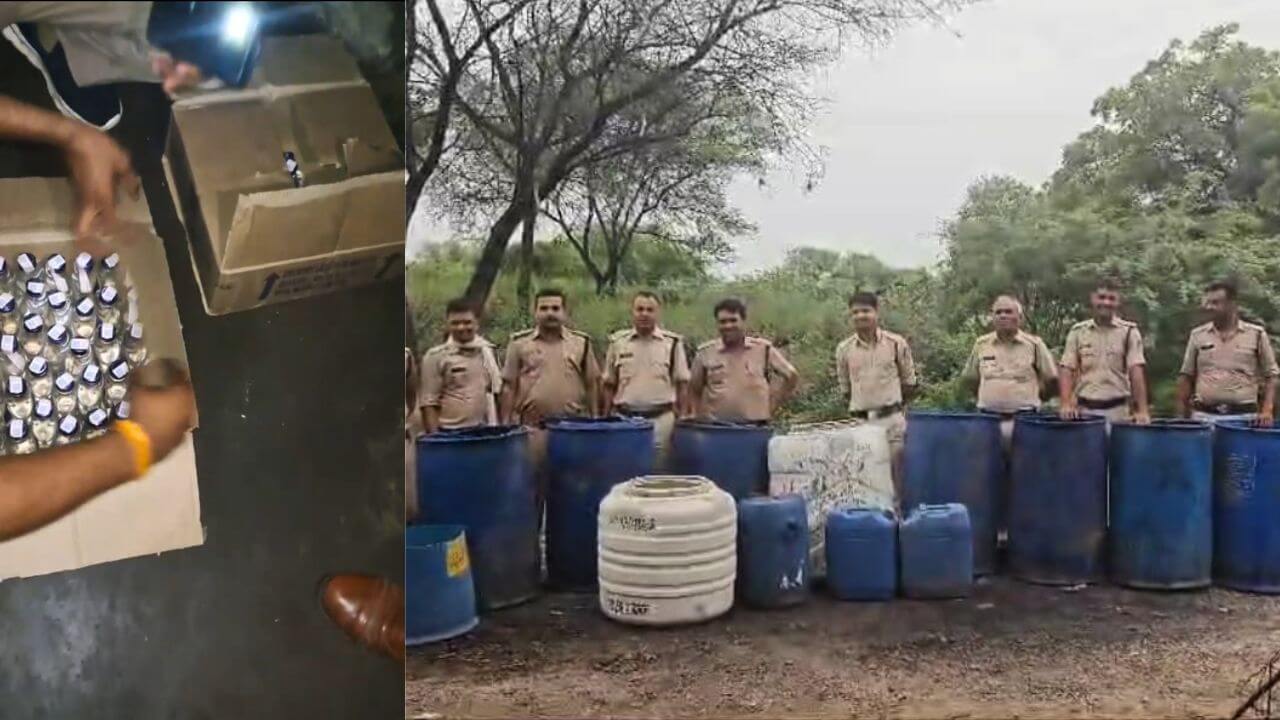 Gwalior illegal liquor seized