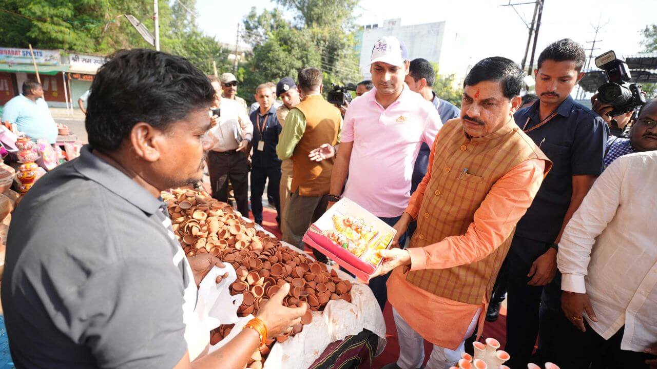 CM Dr. Mohan Yadav vocal for local