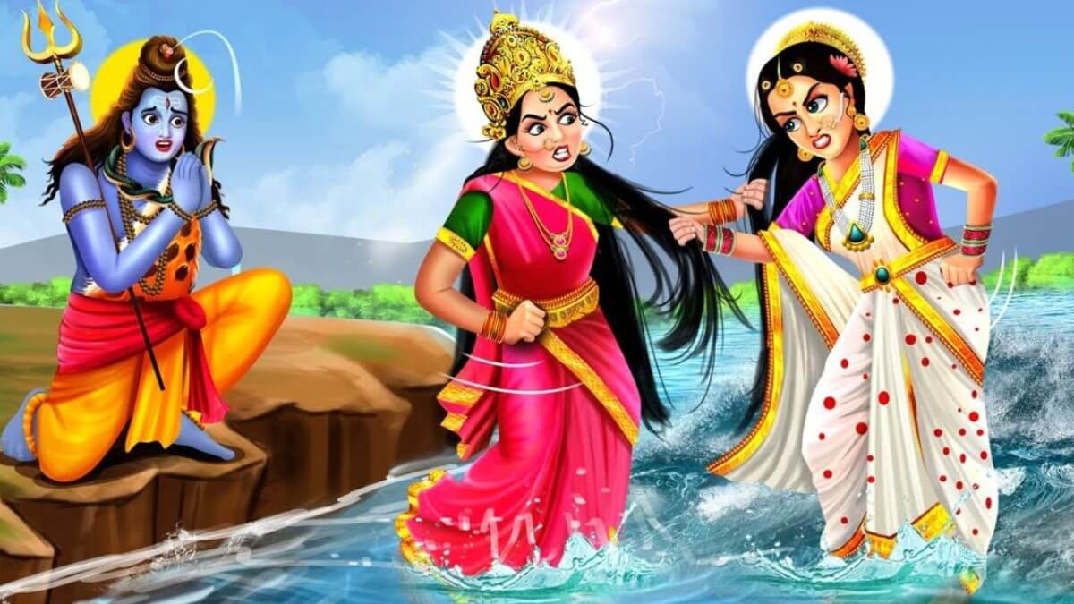 Mata Parvati Curse to Maa Ganga