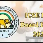 ICSE ISC Board Exam 2025