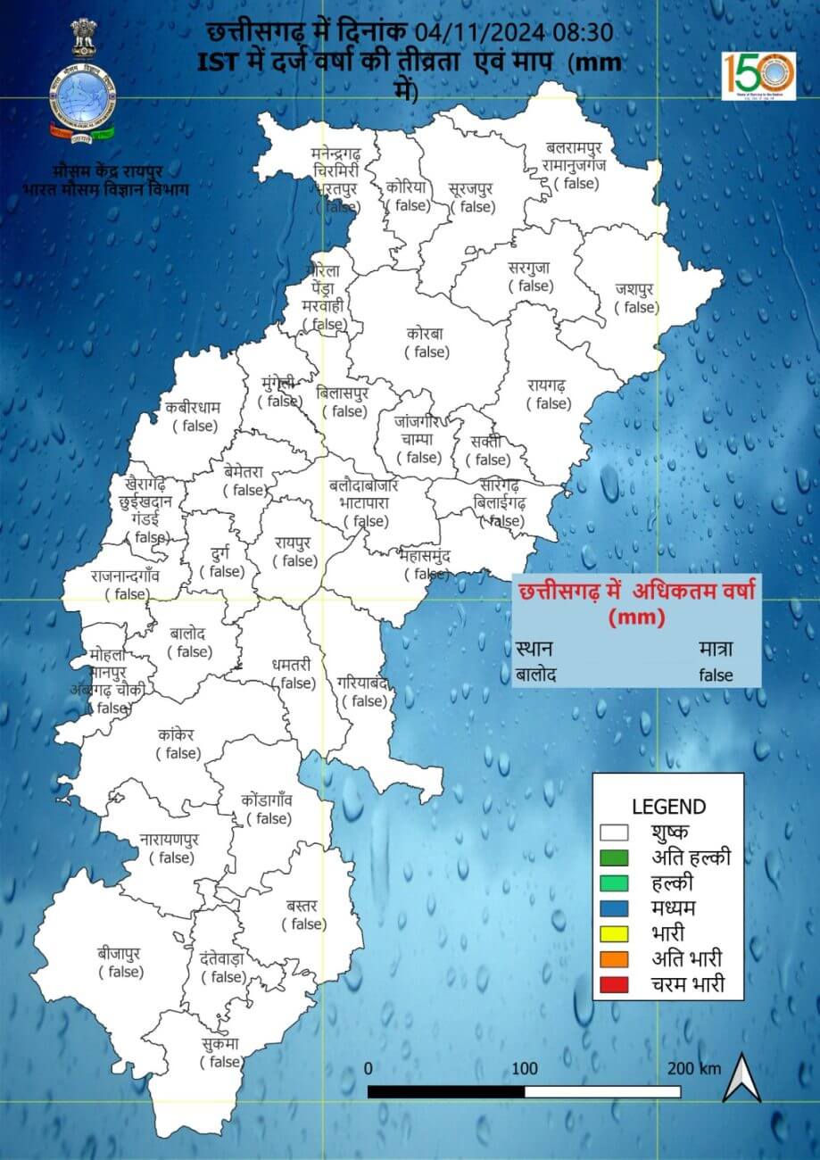 Chhattisgarh Weather: कब से पड़ेगी प्रदेश में कड़ाके की ठंड? क्या फिर होगी बूंदाबांदी? जानिए क्या कहता है मौसम विभाग का पूर्वानुमान