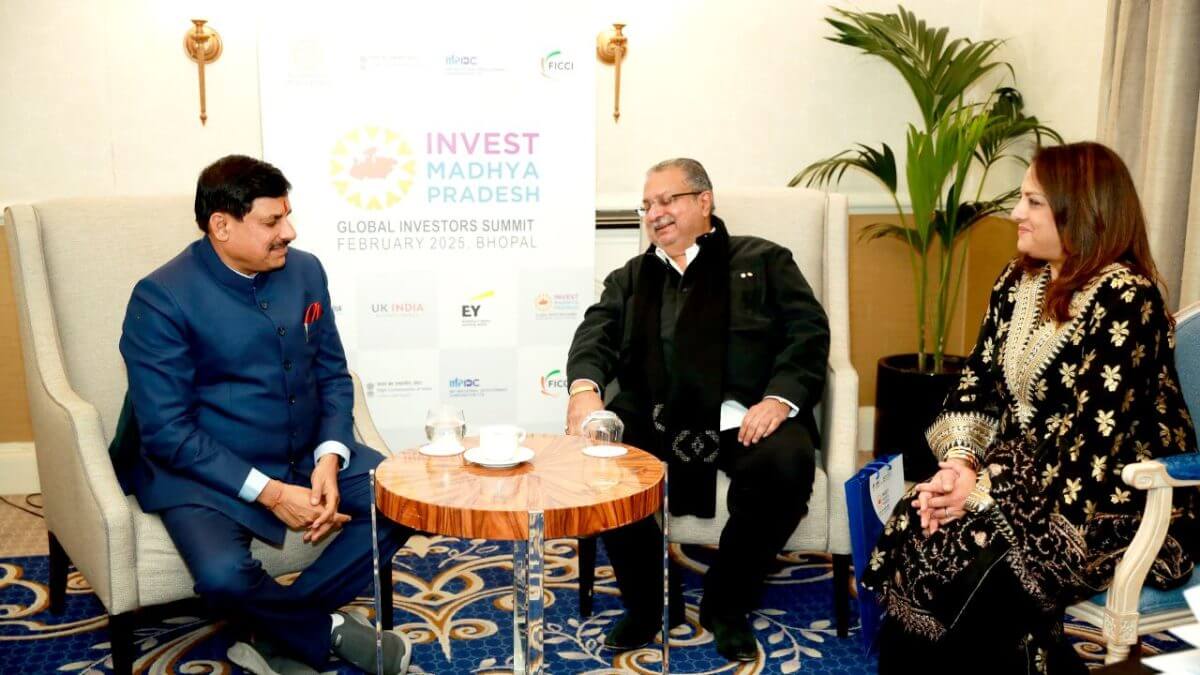 CM Dr. Mohan Yadav one-on-one meetings with London investors