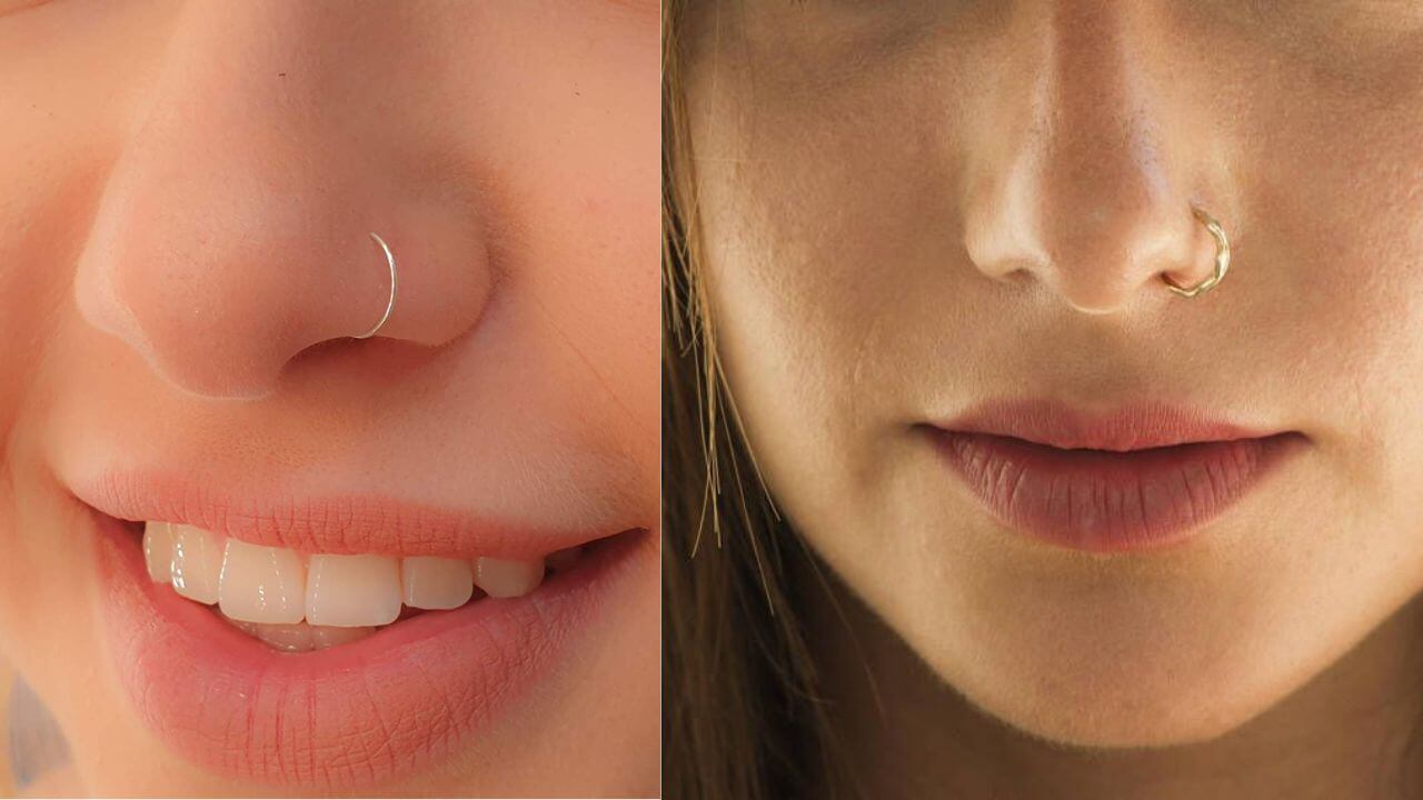 Silver Nose Ring