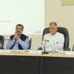 Higher Education Minister Inder Singh Parmar meeting