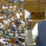 PM Modi in Parliament