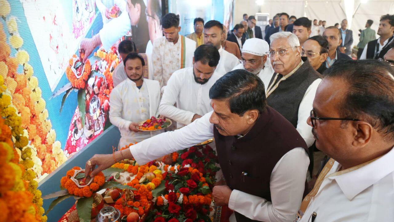 CM Dr. Mohan Yadav Bhoomi Pujan