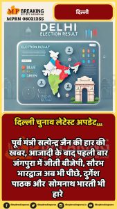 Delhi assembly election results