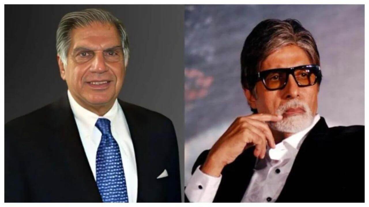 Ratan Tata and Amitabh Bachchan