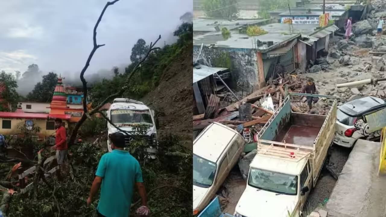 उत्तराखंड के चमोली में बादल फटने से मचा हड़कंप, SDM आवास समेत कई मकान क्षतिग्रस्त